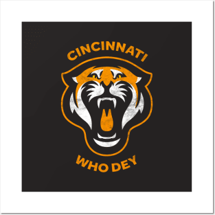 Cincinnati Bengals 2022 Who Dey! Posters and Art